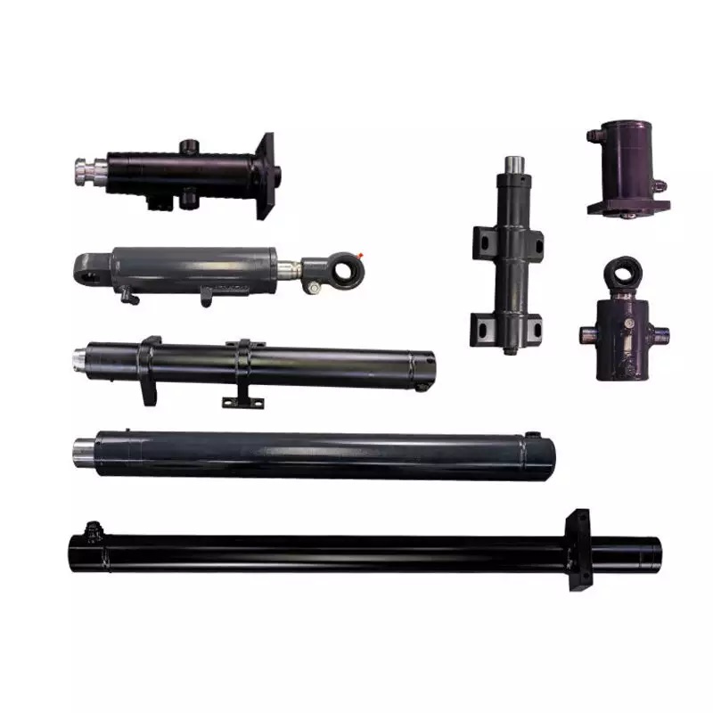 High Lift Double Piston Hydraulic Cylinder for Dump Truck
